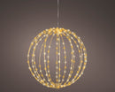 Kaemingk | Decorazione Sfera con Micro LED 192 – Effetto Flash e Luce Calda