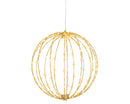 Kaemingk | Decorazione Sfera con Micro LED 192 – Effetto Flash e Luce Calda