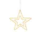 Kaemingk | Decorazione Stella con Micro LED 238 – Effetto Flash e Luce Calda