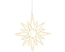 Kaemingk | Decorazione Stella Luminosa con Micro LED 238 – Effetto Flash e Luce Calda