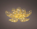 Kaemingk | Decorazione Fiore Luminoso con Micro LED – Effetto Flash e Luce Calda
