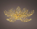 Kaemingk | Decorazione Fiore Luminoso con Micro LED – Effetto Flash e Luce Calda