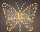 Kaemingk | Decorazione Farfalla Luminosa con Micro LED – Effetto Flash e Luce Calda
