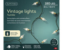 Kaemingk | Festone Luci Led Vintage Twinkle 180 LED - Giochi di Luce