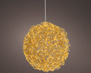 Kaemingk | Sfera Decorativa con Micro LED – Effetto Flash e Luce Calda da esterno