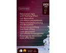 Kaemingk | Cono Decorativo con Micro LED – Effetto Flash e Luce Calda da esterno