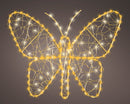 Kaemingk | Farfalla Luminosa Micro Led 155 - Luce Calda e Bianca Classica