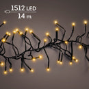 Kaemingk | Festone di Luci 1512 Led - Luce Calda Classica per esterni