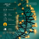 Kaemingk | Festone di Luci 1512 Led - Luce Calda Classica per esterni