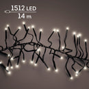 Kaemingk | Festone di Luci 1512 Led - Luce Bianca Calda per esterni