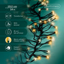 Kaemingk | Festone di Luci 1512 Led - Luce Bianca Calda e Calda Classica per esterni