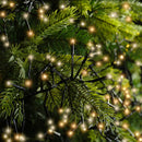 Kaemingk | Festone di Luci 1512 Led - Luce Bianca Calda e Calda Classica per esterni