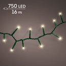 Kaemingk | Festone di Luci Twinkle 750 Led - Luce Bianca Calda per esterni