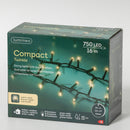 Kaemingk | Festone di Luci Twinkle 750 Led - Luce Bianca Calda per esterni