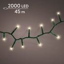 Kaemingk | Festone di Luci Twinkle 2000 Led - Luce Calda Bianca per esterni