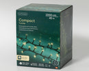 Kaemingk | Festone di Luci Twinkle 2000 Led - Luce Calda Bianca per esterni