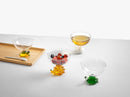 Coppa in vetro Borosilicato con decoro Ichendorf Milano