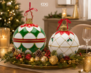EDG Enzo De Gasperi | Addobbo Palla Natalizia Big H 40 - H 30 cm.