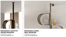 Capodarte  | Libreria verticale Tiffany in metallo