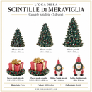 L'Oca Nera | Candele Natale - Scintille di Meraviglia - 7 Decori