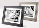 Portafoto Rigato Steps con profilo in Metallo  20x25cm Salvadori Cornici