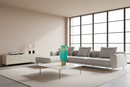 Fade Maison | Vaso Turchese in Vetro H 38 cm