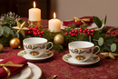 Fade Maison | Set 2 Tazze Colazione con Piattino Bells in Porcellana Natale