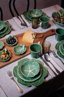 Bordallo - Pinheiro Servizio di Piatti 12 pz. in ceramica | Couve - Verde