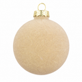 Kaemingk | Palline Natalizie in vetro - Effetto Floccato effetto velluto Ø 15 cm.