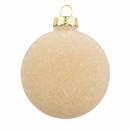 Kaemingk | Palline Natalizie in vetro - Effetto Floccato effetto velluto Ø 15 cm.
