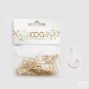 EDG Enzo De Gasperi | Set 30 pz ganci in metallo per decori Natale