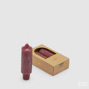EDG Enzo De Gasperi | set 2 pz. Candele a Stelo Solida Natalizia