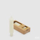 EDG Enzo De Gasperi | set 2 pz. Candele a Stelo Solida Natalizia