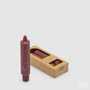 EDG Enzo De Gasperi | set 2 pz. Candele a Stelo Solida Natalizia
