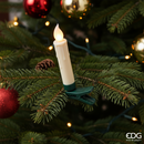 EDG Enzo De Gasperi | Set 10 pz candela LED con clip Natale 2026