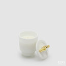 EDG Enzo De Gasperi | Candela profumata a fiocco con vaso in ceramica