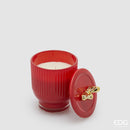 EDG Enzo De Gasperi | Candela profumata a fiocco con vaso in ceramica