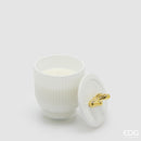 EDG Enzo De Gasperi | Candela profumata a fiocco con vaso in ceramica