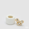 EDG Enzo De Gasperi | Candela a fiocco profumata in ceramica