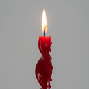 EDG Enzo De Gasperi | Candela Fiamma a Stelo H 27 cm.