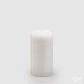 Enzo De Gasperi Candela Dorica Moccolo H 15 Ø 8 cm alla Vaniglia