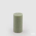 Enzo De Gasperi Candela Dorica Moccolo H 15 Ø 8 cm alla Vaniglia