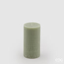 Enzo De Gasperi Candela Dorica Moccolo H 15 Ø 8 cm alla Vaniglia