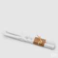 EDG Enzo De Gasperi | Set 2 Candele Swirl a Stelo H 30 cm.