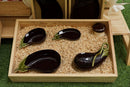 Bordallo - Pinheiro scatola in ceramica | Beringela