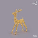 EDG Enzo De Gasperi | Decoro Renna Curly con Led