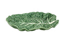 Bordallo - Pinheiro Ciotola grande Foglia in ceramica 37 cm.| Couve - Verde