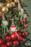 Enzo De Gasperi Decoro Gnomo in tessuto Natale 2025