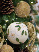 Enzo De Gasperi Palla Fiore in Vetro Natale 2025
