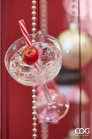 Enzo De Gasperi Decoro Drink in Vetro Natale 2025